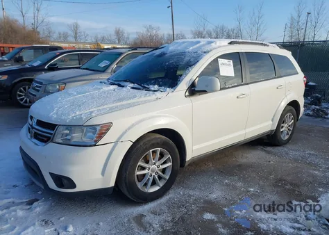 2013 Dodge Journey Sxt z USA, uszkodzony, nr VIN 3C4PDCBG7DT619315